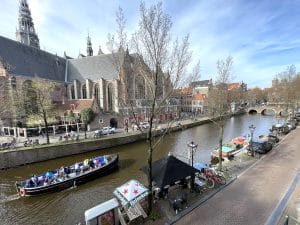 Oudezijds Voorburgwal, Amsterdam, Nederland